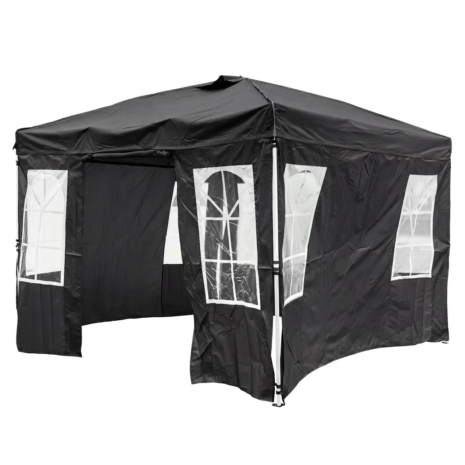 10x10 Pop Up Canopy Tent with Sidewalls & Adjustable Height by DirectDeals