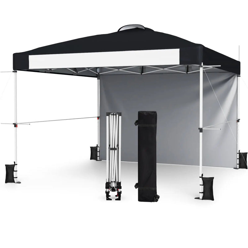 10x10 Pop-Up Canopy Tent with Roller Bag and Adjustable Height by DirectDeals