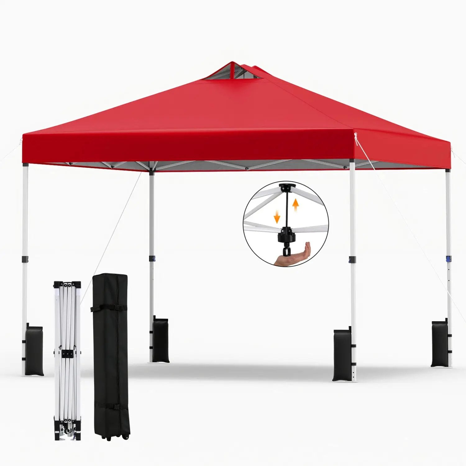 10 x 10 Feet Outdoor Commercial Pop up Canopy Tent by DirectDeals