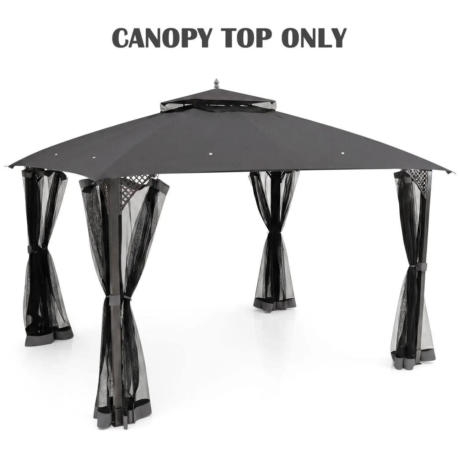 10' x 12' Gazebo Replacement Canopy Top with Air Vent by DirectDeals