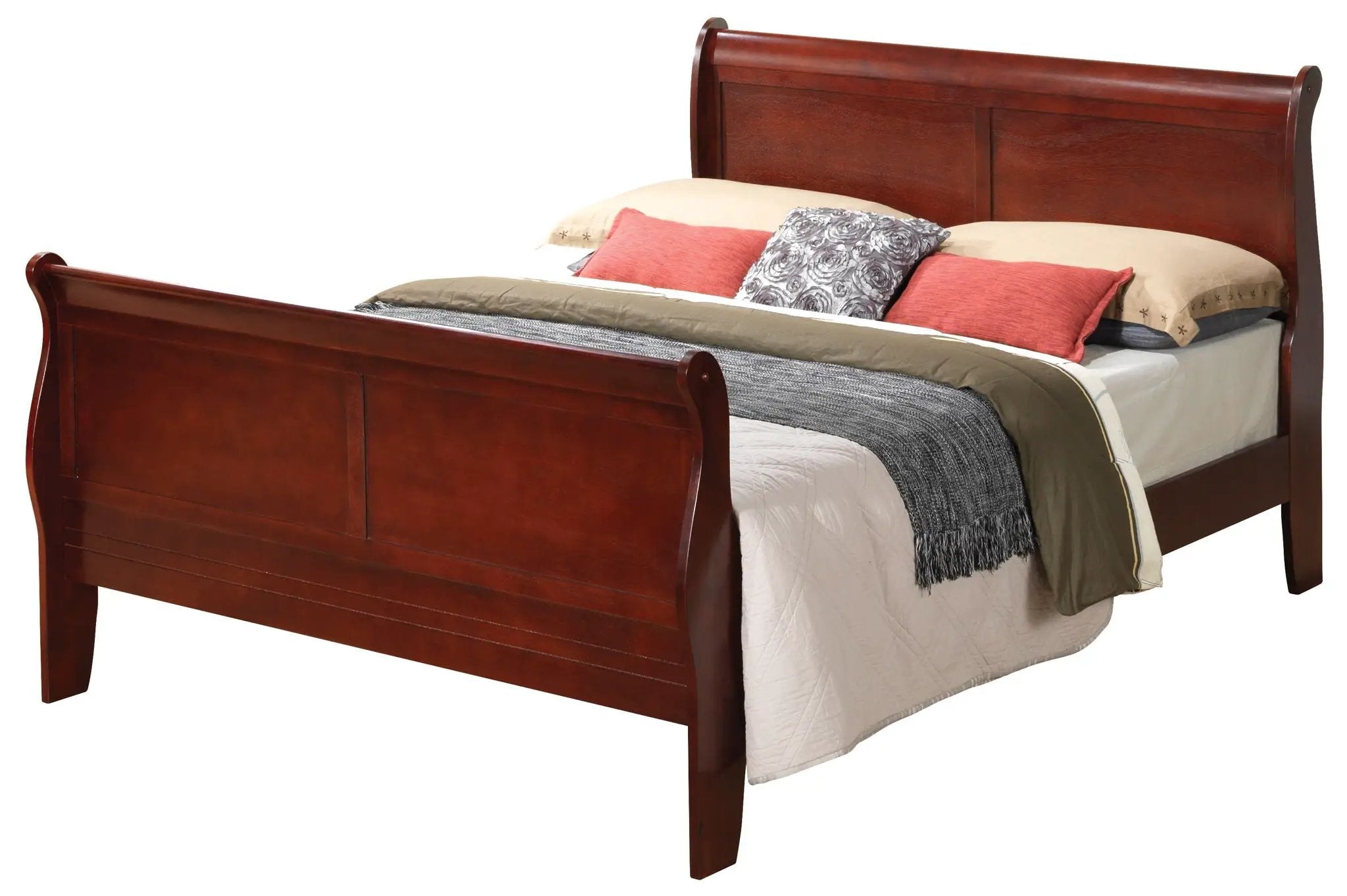 Panel Sleigh Bed by HouseOfZazla