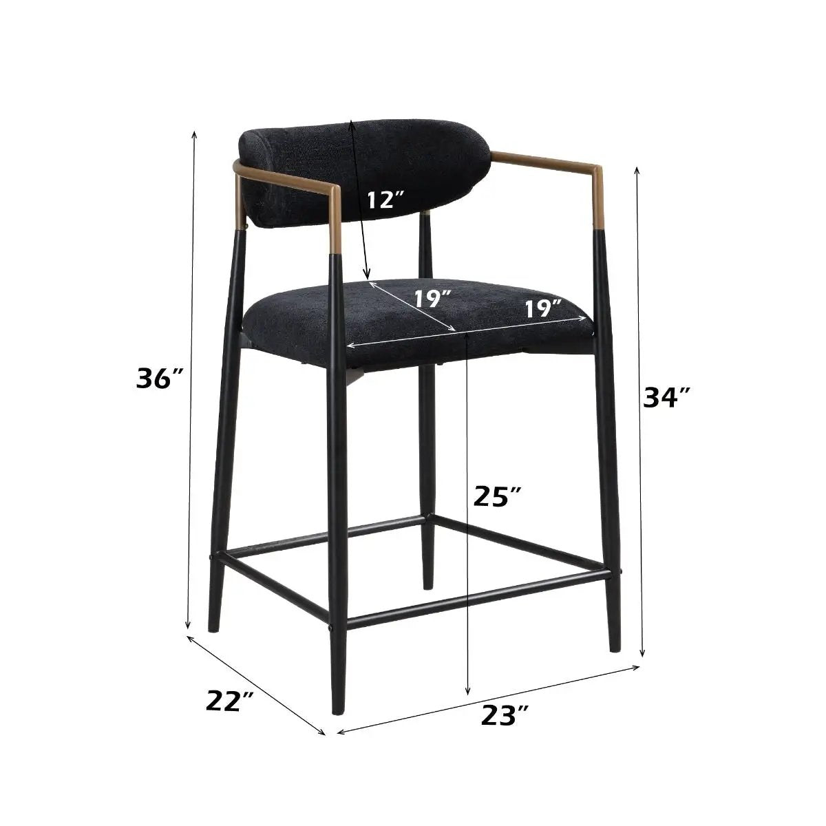 Jaramillo - Counter Height Chair by Unique Piece Furniture