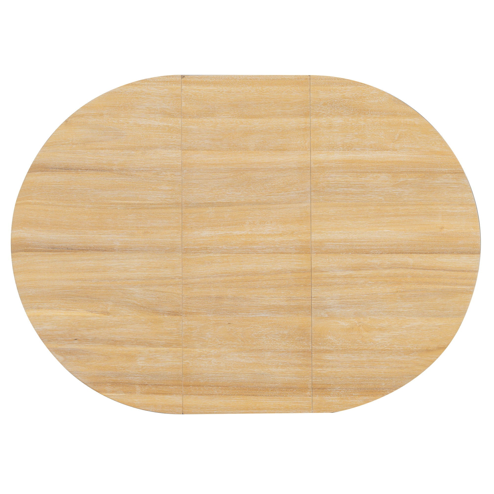 Dining Set With Leaf Round Table And 4 Upholstered Chairs