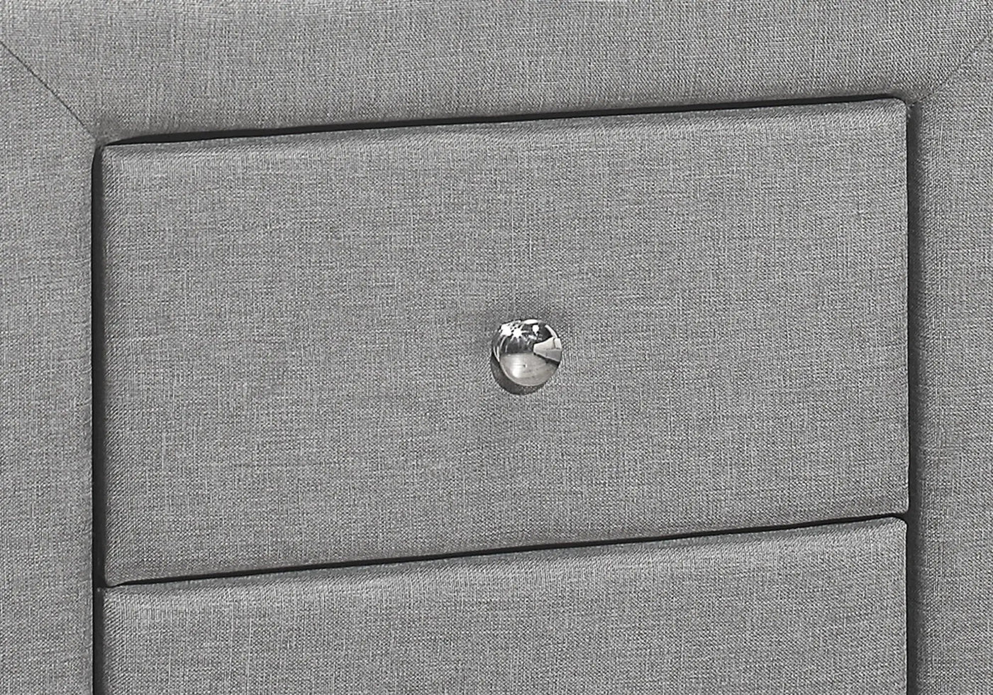 Nightstand, Storage Drawer Versatile Use, Upholstered, Transitional by Unique Piece Furniture