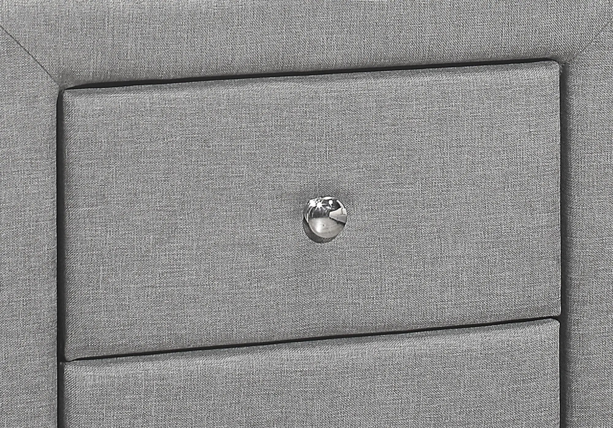 Nightstand, Storage Drawer Versatile Use, Upholstered, Transitional by Unique Piece Furniture