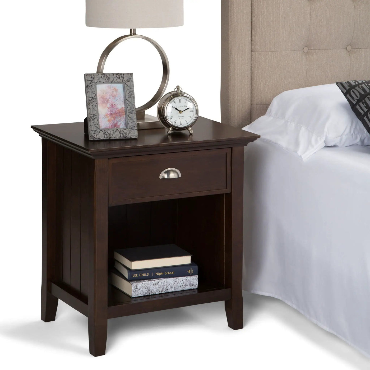 Acadian - Bedside Table, Handcrafted by Unique Piece Furniture