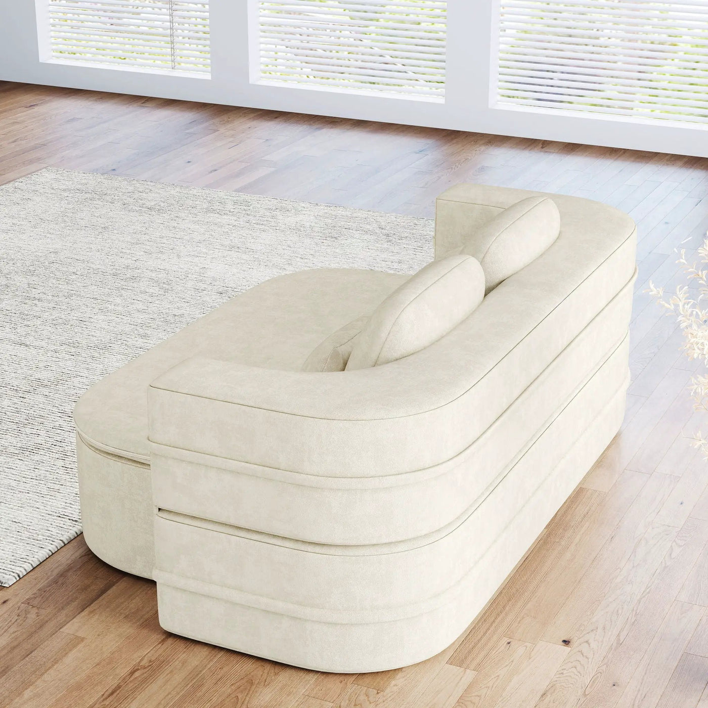 2 In 1 Foldable Sofa Bed With Multi Functional Blanket, Floor Lounge Sofa by HouseOfZazla