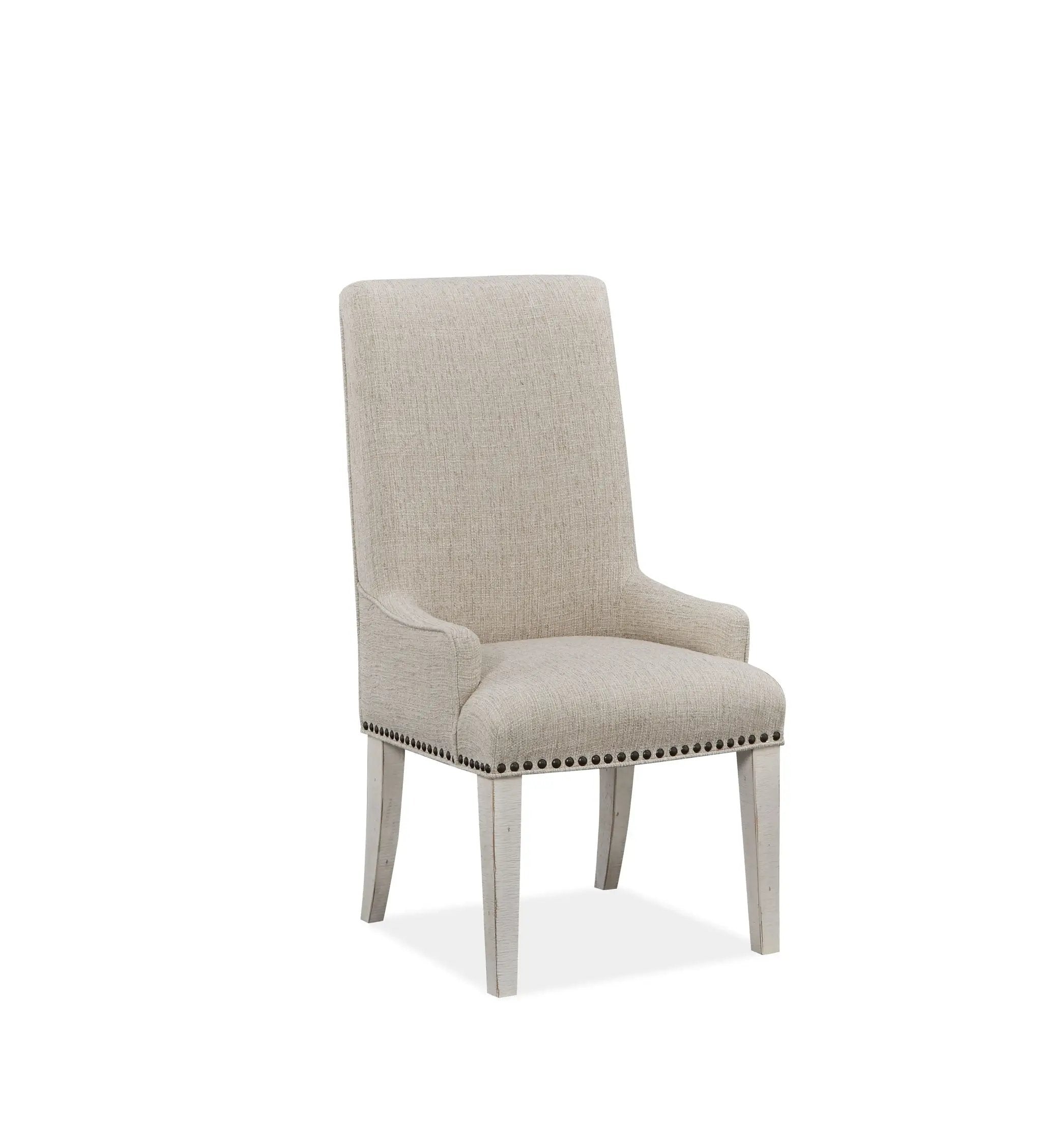 Bronwyn - Upholstered Host Side Chair (Set of 2) - Alabaster by Unique Piece Furniture