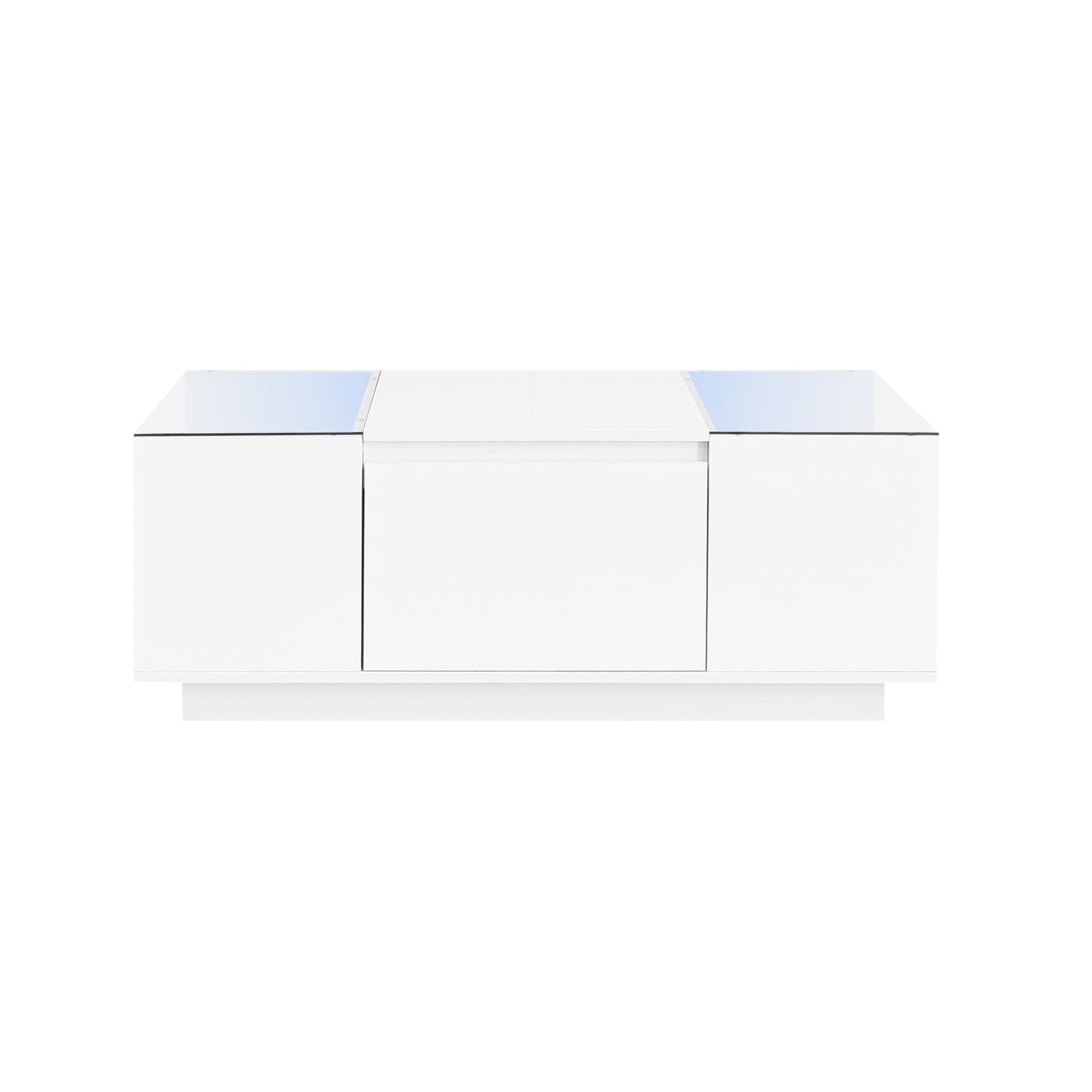 LED Coffee Table, Modern Center Table by HouseOfZazla