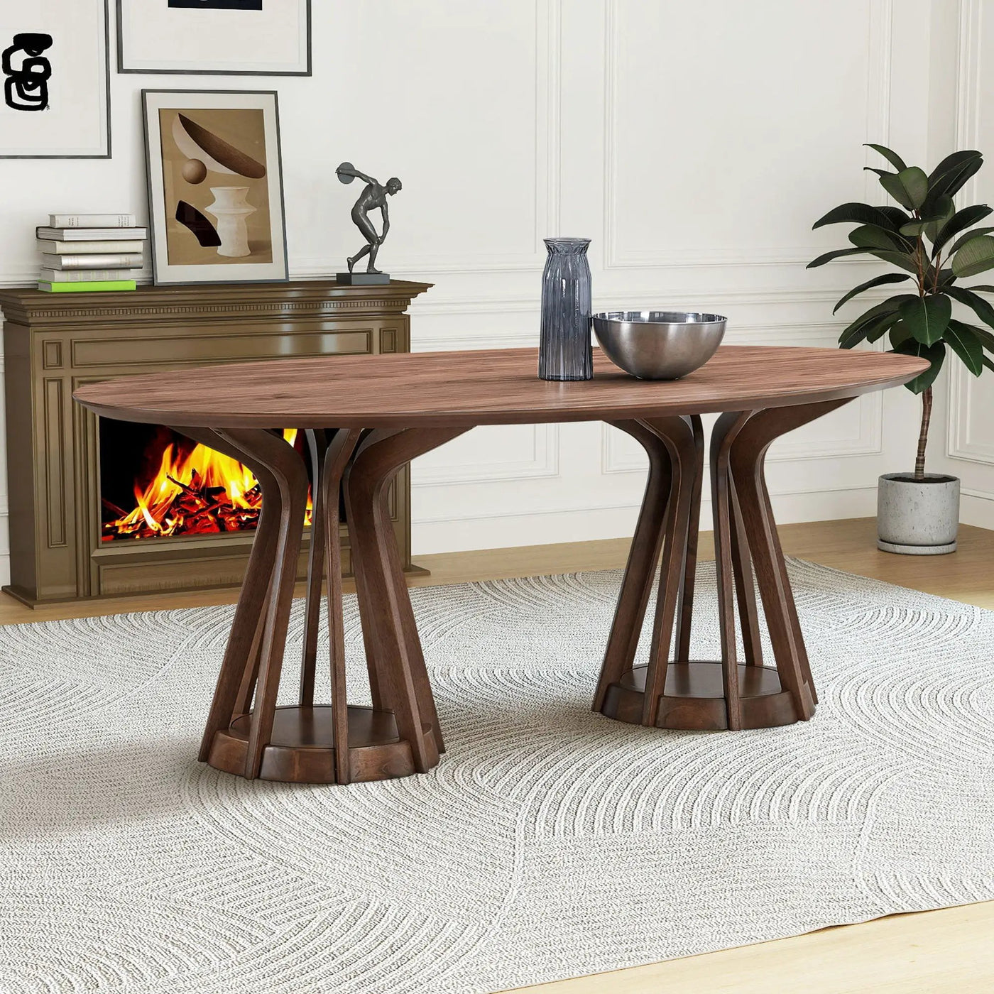 78.74 Inch Modern Dining Table by HouseOfZazla
