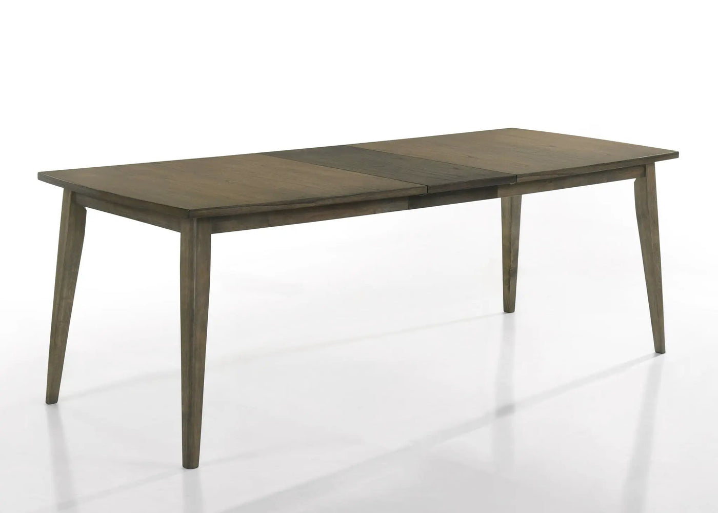 Bistro - Wide Contemporary Rectangle Dining Table With Extension Leaf by Unique Piece Furniture