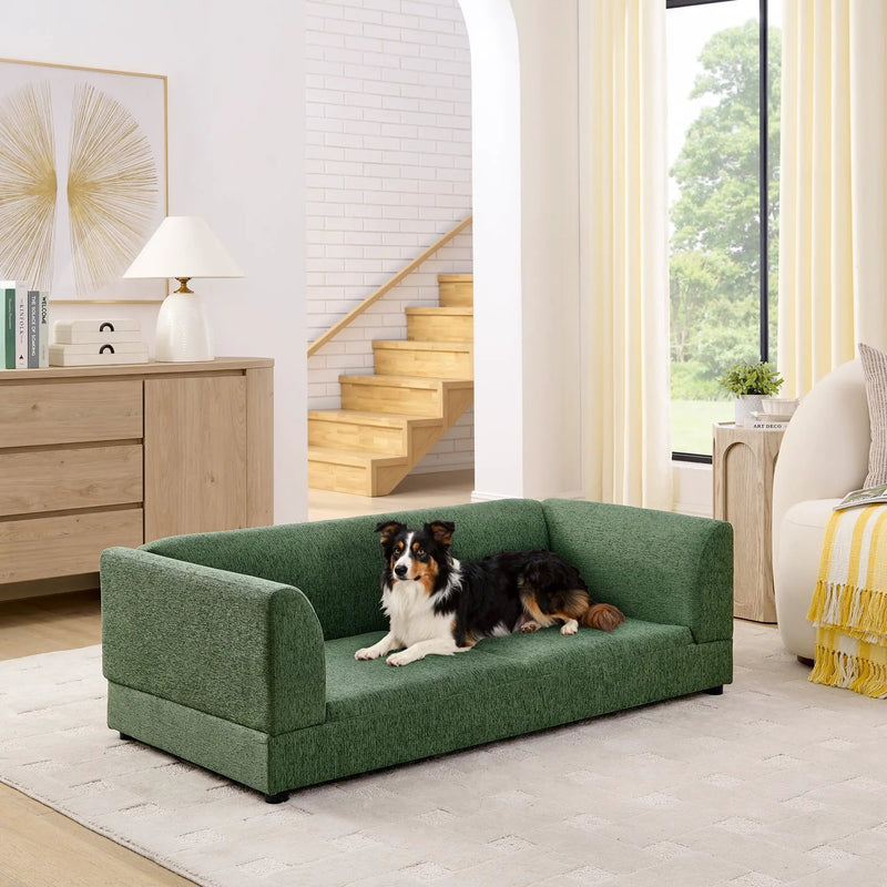 Comfortable Oversized Pet Sofa for Medium/Large Dogs by HouseOfZazla
