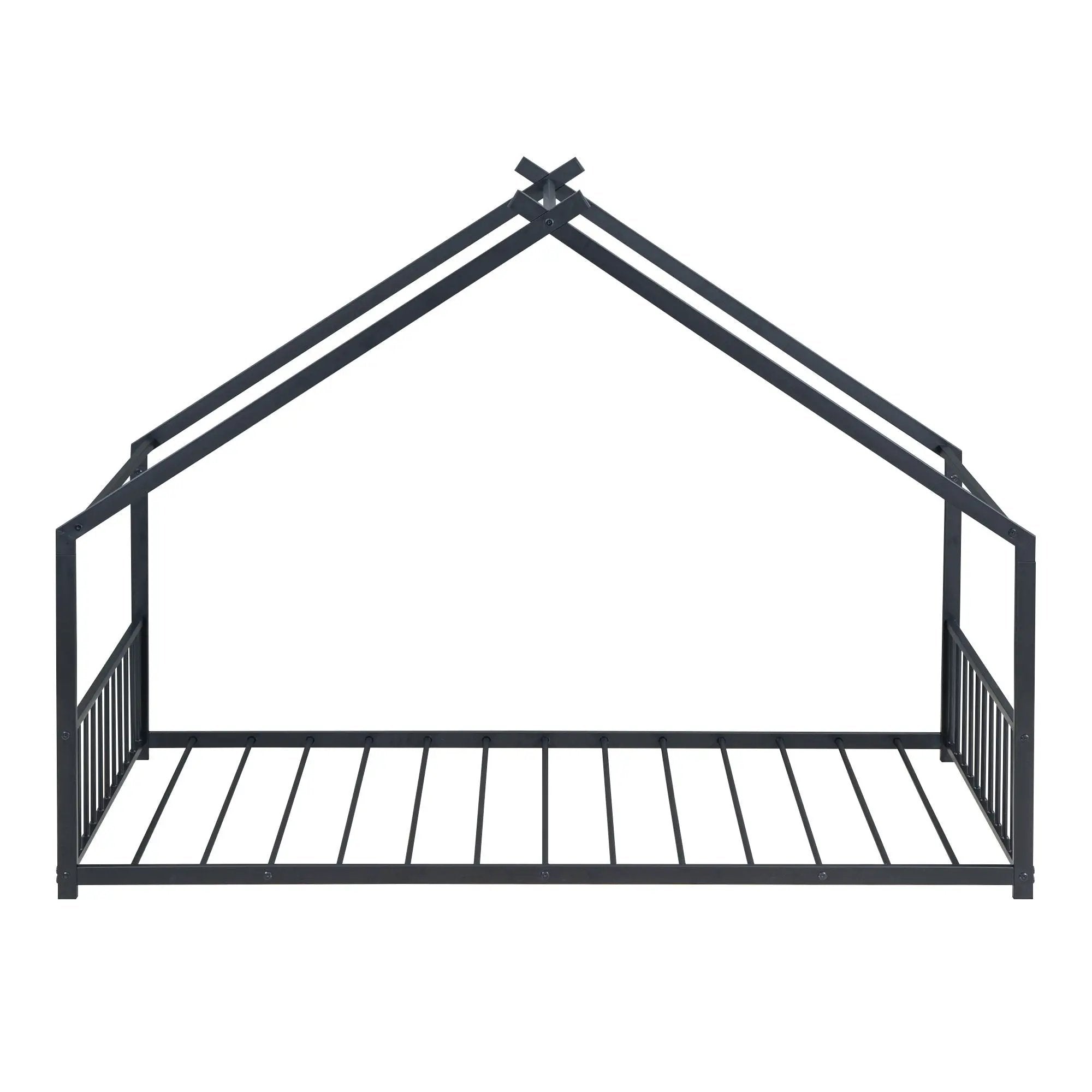 Metal House Bed by HouseOfZazla