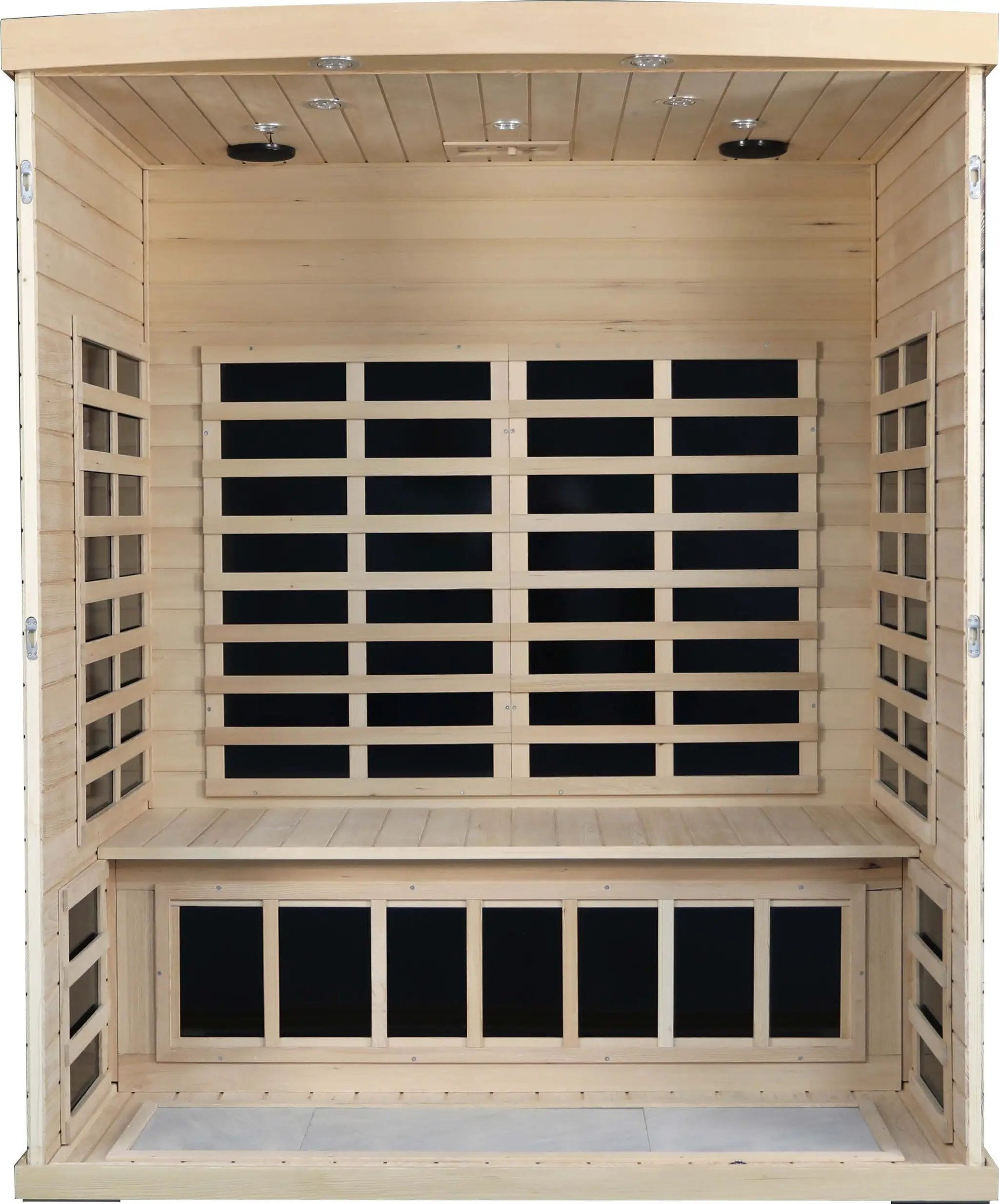 Low EMF Three person Far infrared sauna room (Roof & Floor) by HouseOfZazla