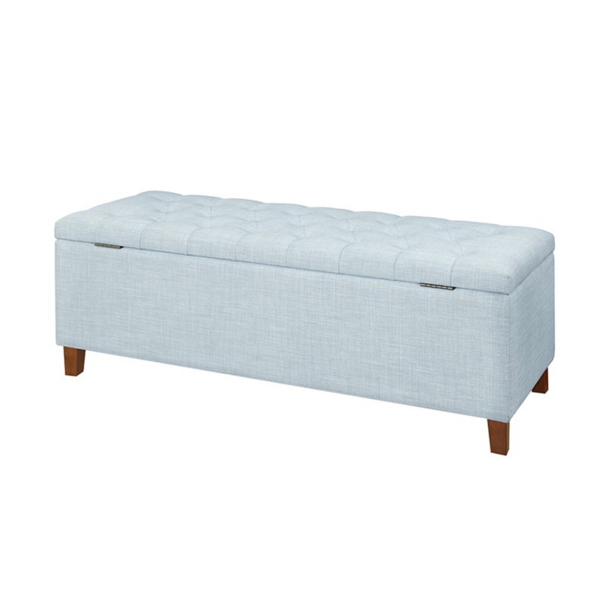 Shandra - Tufted Top Soft Close Storage Bench by HouseOfZazla