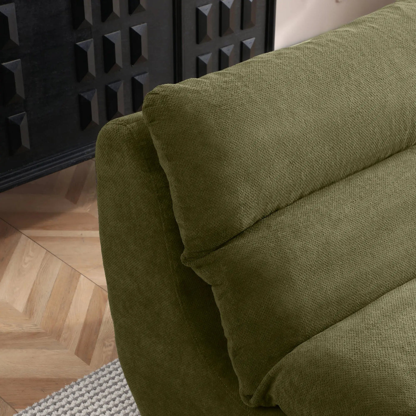 32" Bean Bag Chair with Ottoman by HouseOfZazla