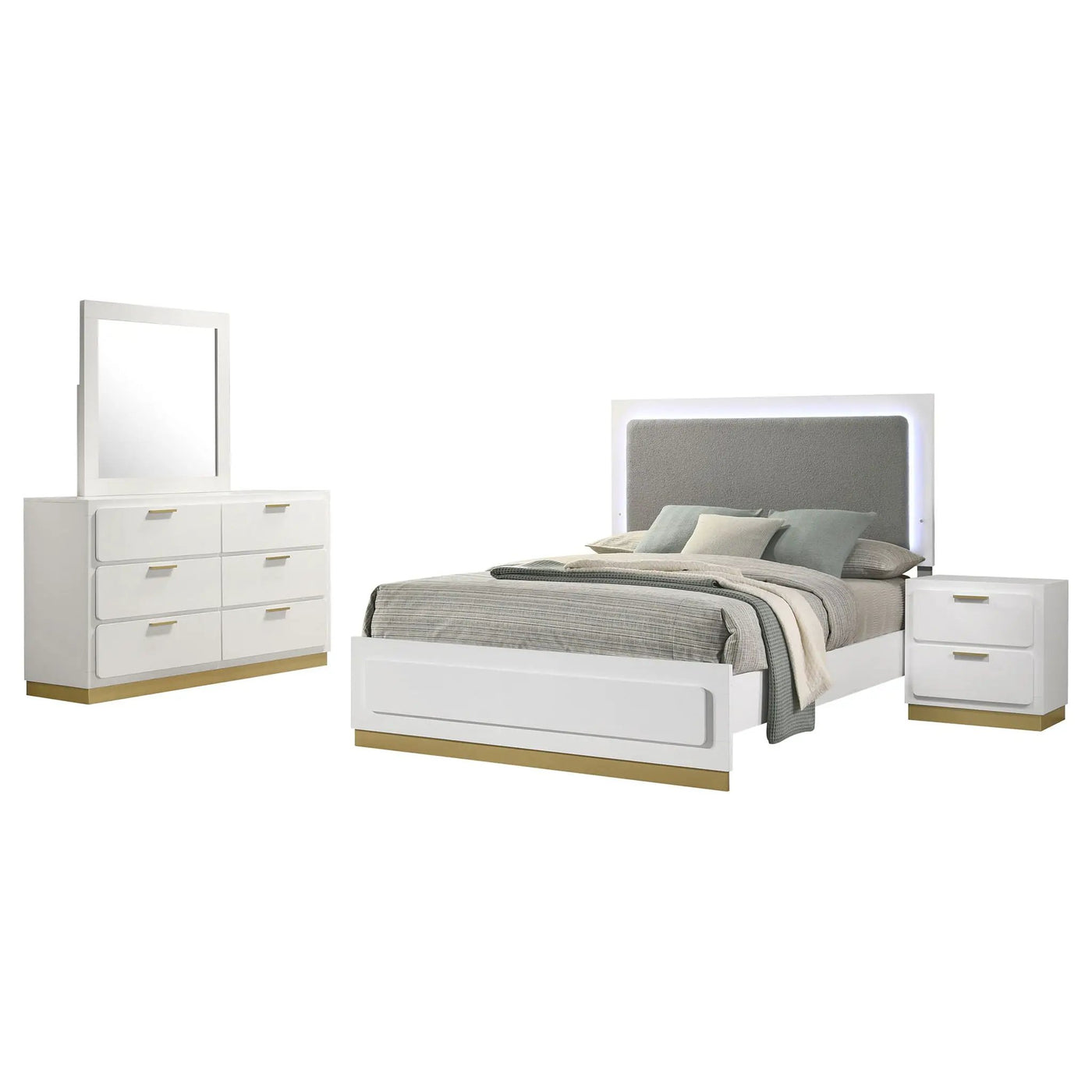 Sophia - 4 Piece Bedroom Set by HouseOfZazla