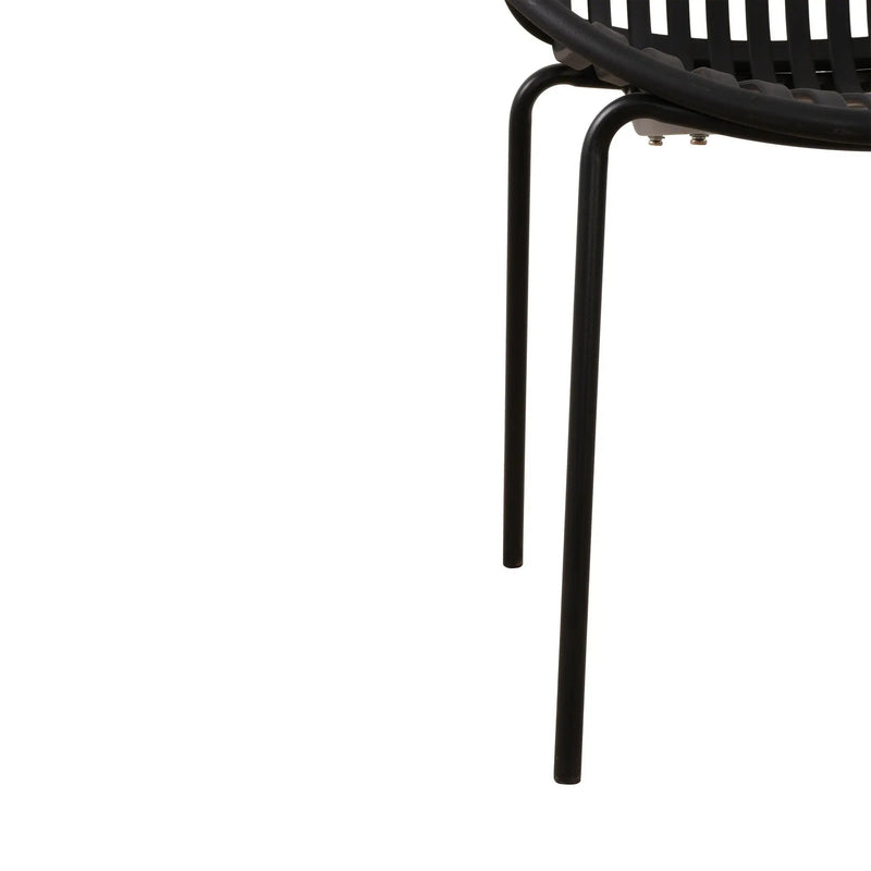 7 Piece Dining Set With Stackable Chairs by HouseOfZazla