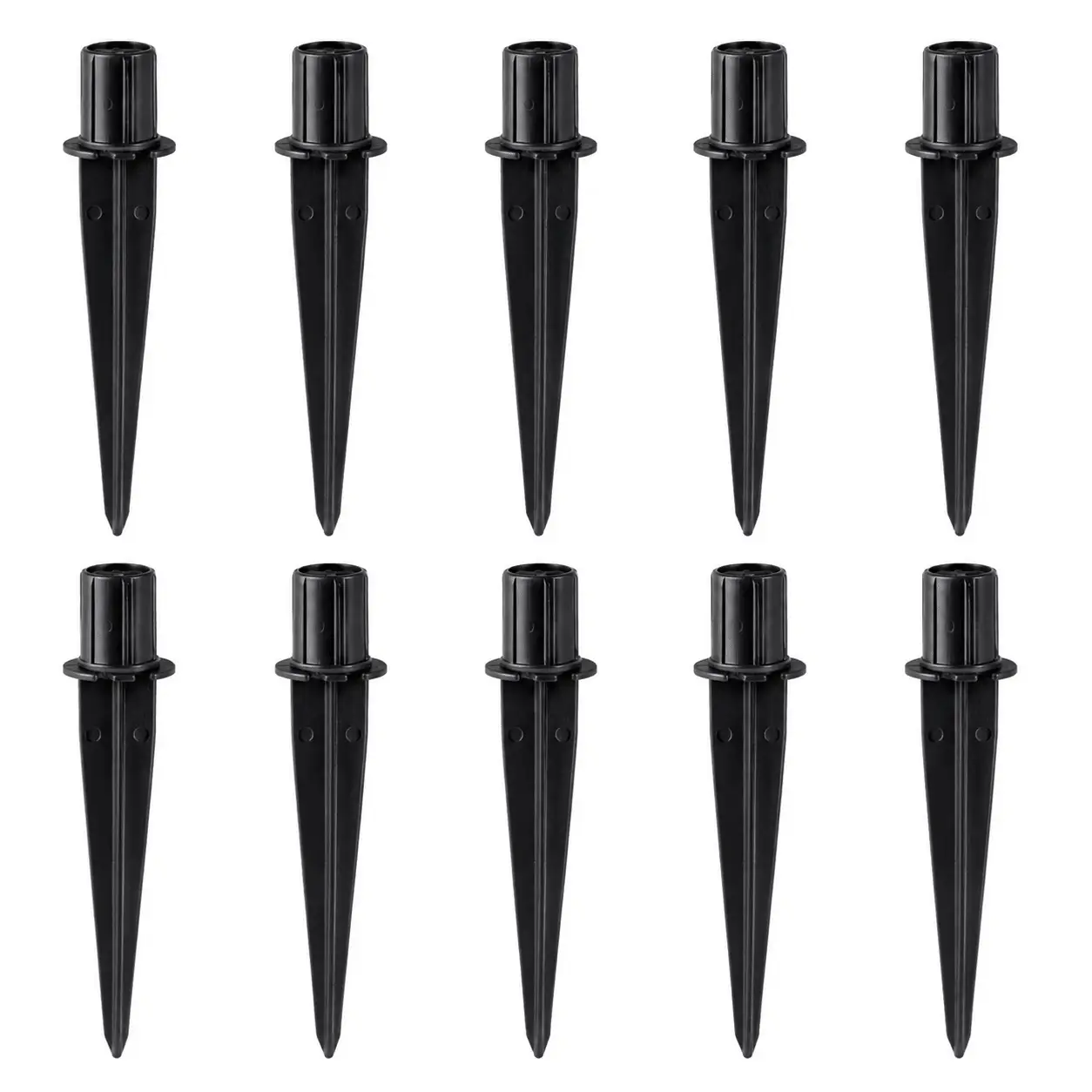 10x Path Light Replacement Stakes Ground Solar Light Spikes for Garden Lamps by Outdoor Solar Outlet