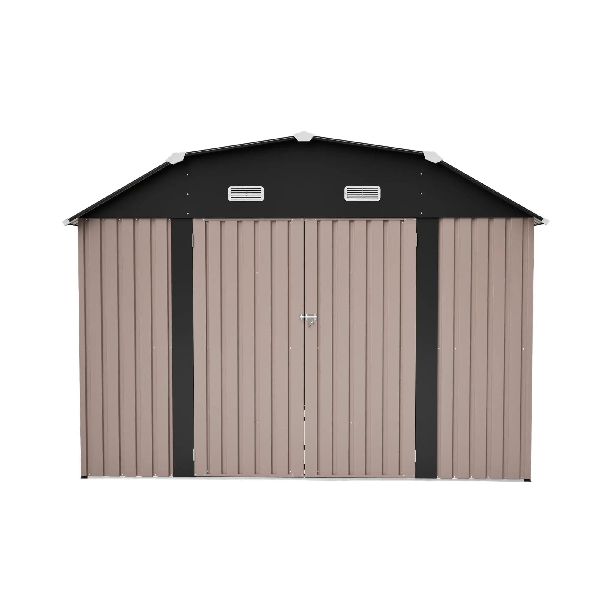 [10X12FT] Alora Heavy-Duty Outdoor Metal Storage Shed With Floor (SAK91820) by SAKSBY WHOLESALE