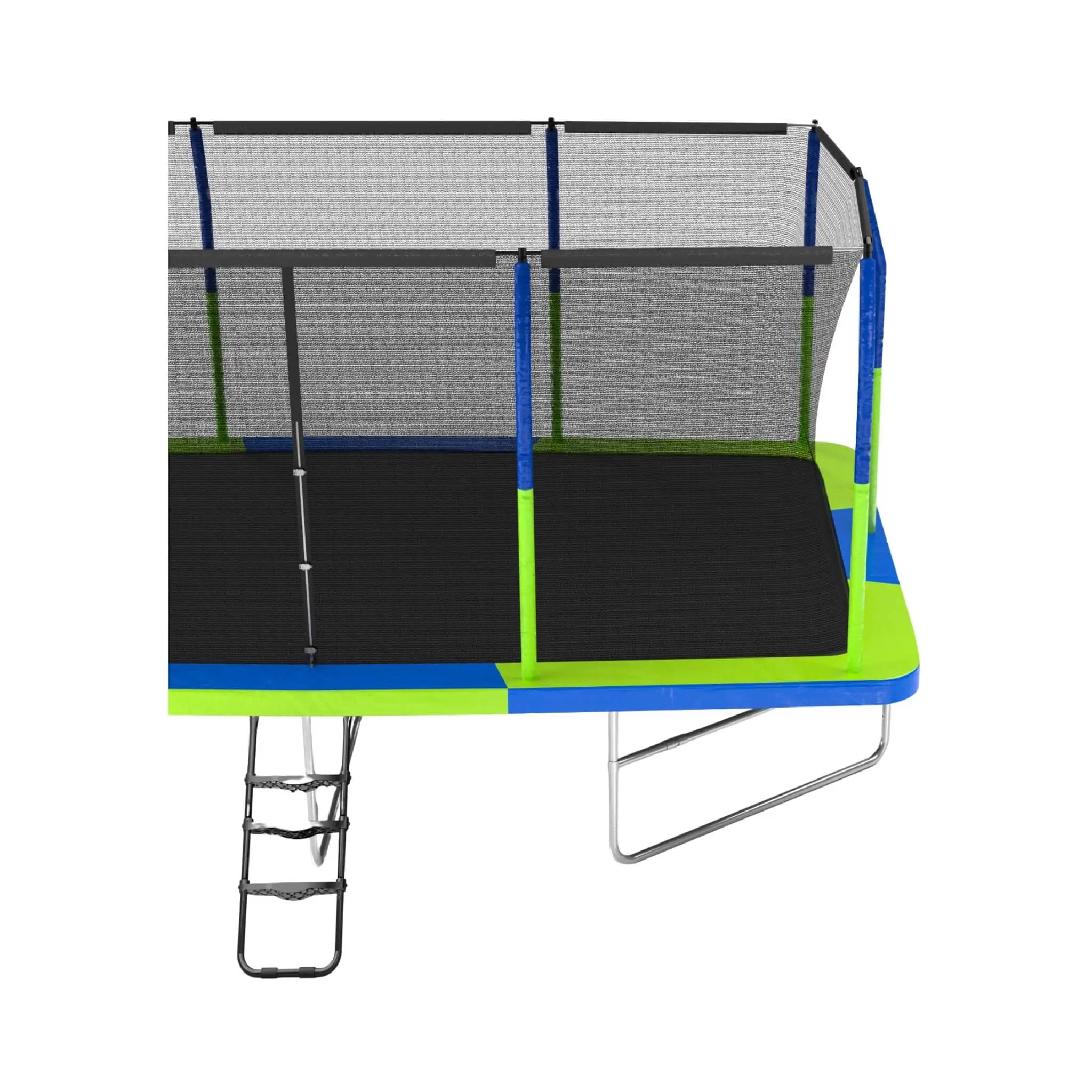 [10X17FT] Premium Rectangular Trampoline With 10 Poles And Crossbeam (SAK35179) by SAKSBY WHOLESALE