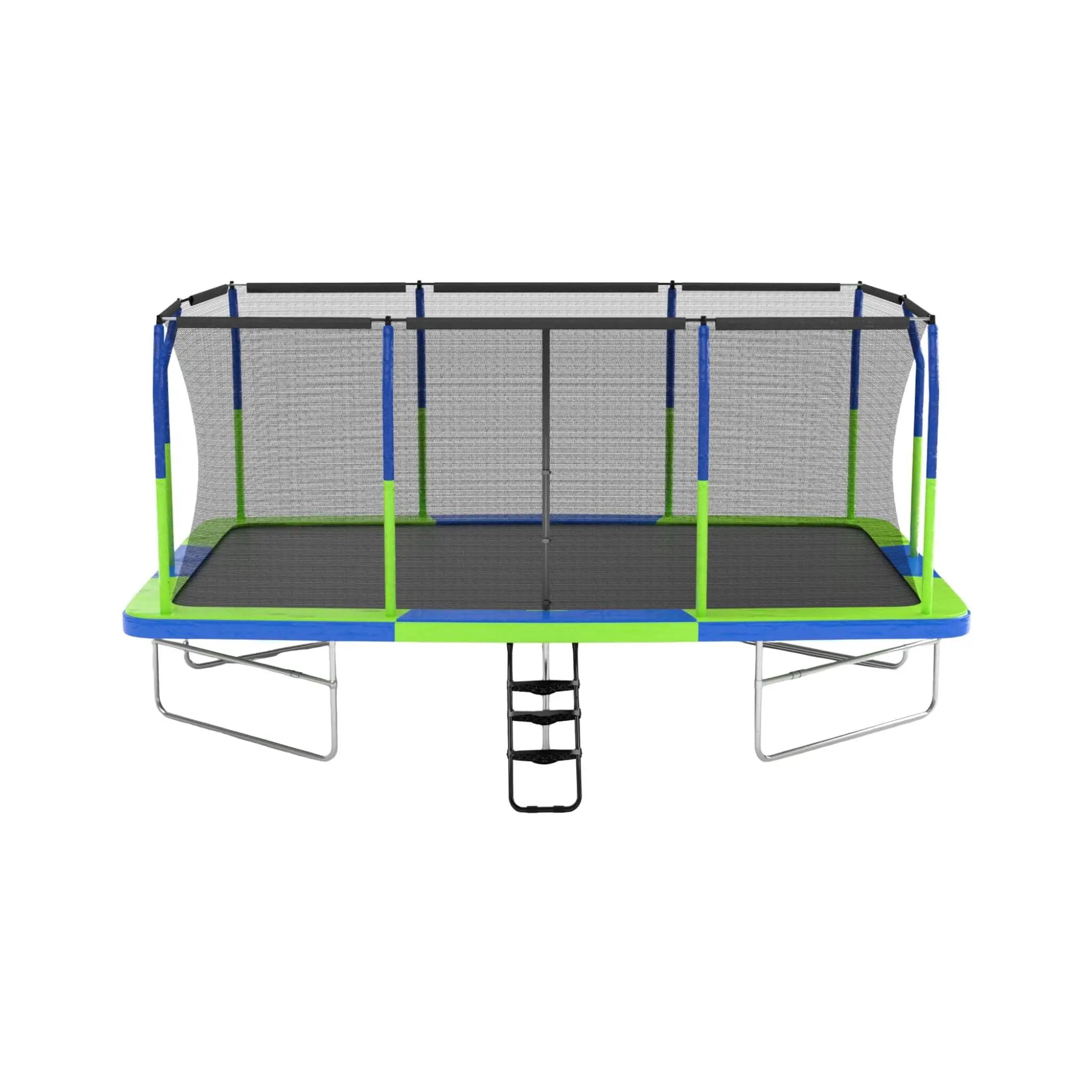 [10X17FT] Premium Rectangular Trampoline With 10 Poles And Crossbeam (SAK35179) by SAKSBY WHOLESALE
