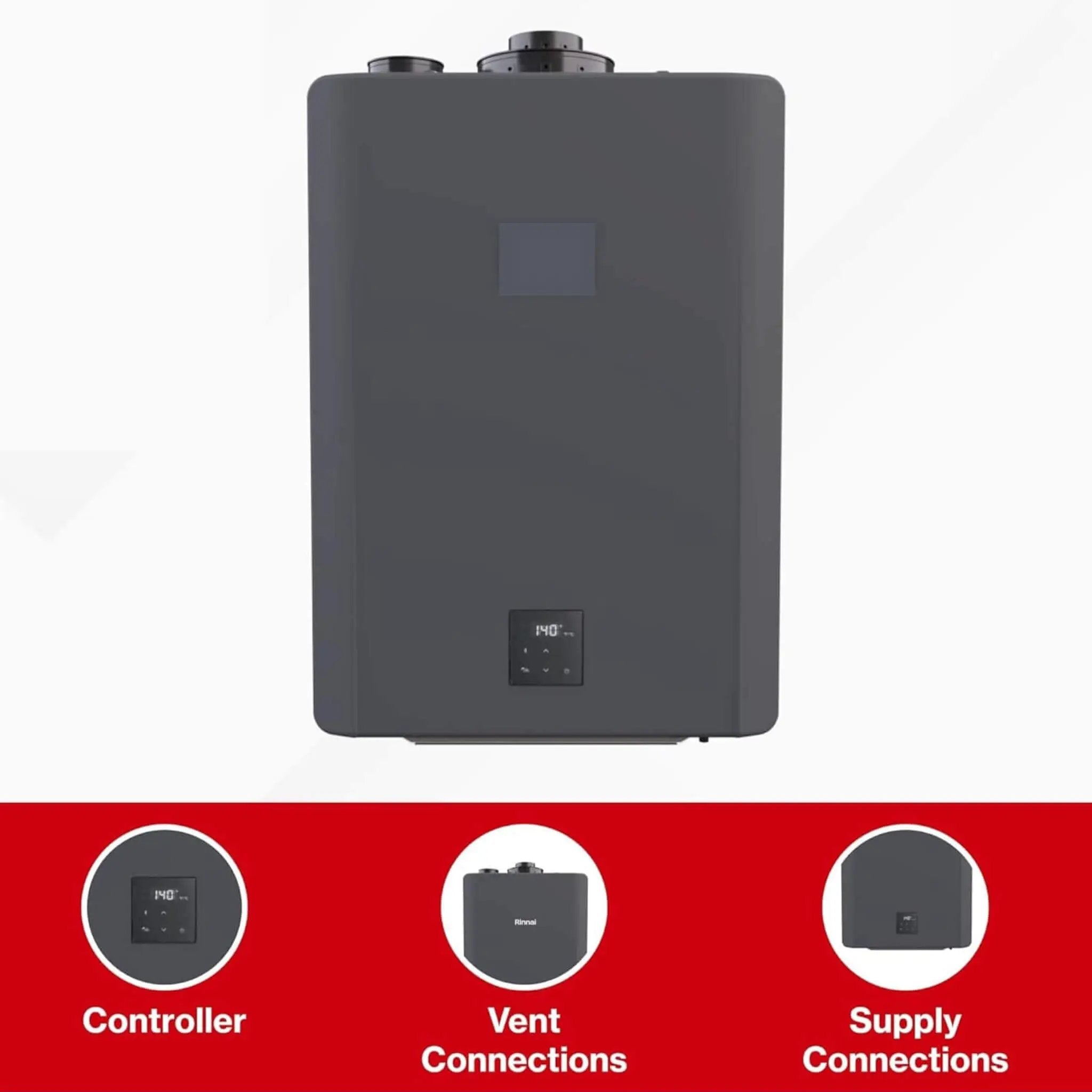 RN 11.0 GPM Outdoor Commercial High-Efficiency Tankless Water Heater (SAK75016) by SAKSBY WHOLESALE