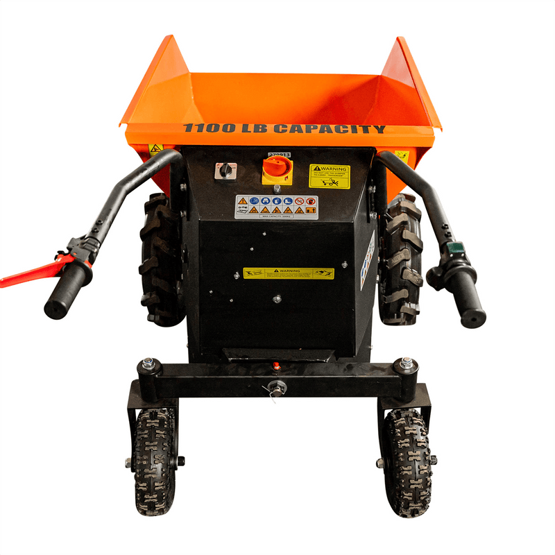1100 Lb 48V Electric Hydraulic Dump Cart by Chery Industrial