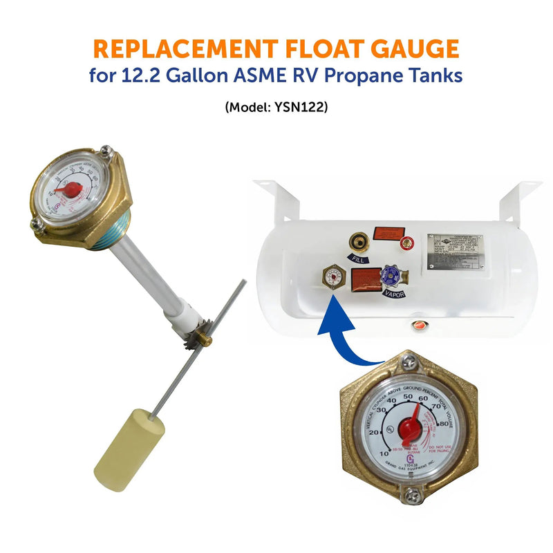 Flame King Replacement Float Gauge for YSN122 by Flame King Products