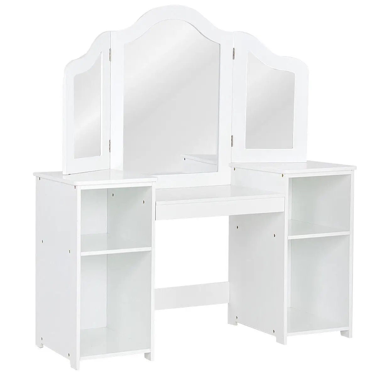 Kids Tri Folding Mirror Makeup Dressing Vanity Table Set, photo 9 of 9