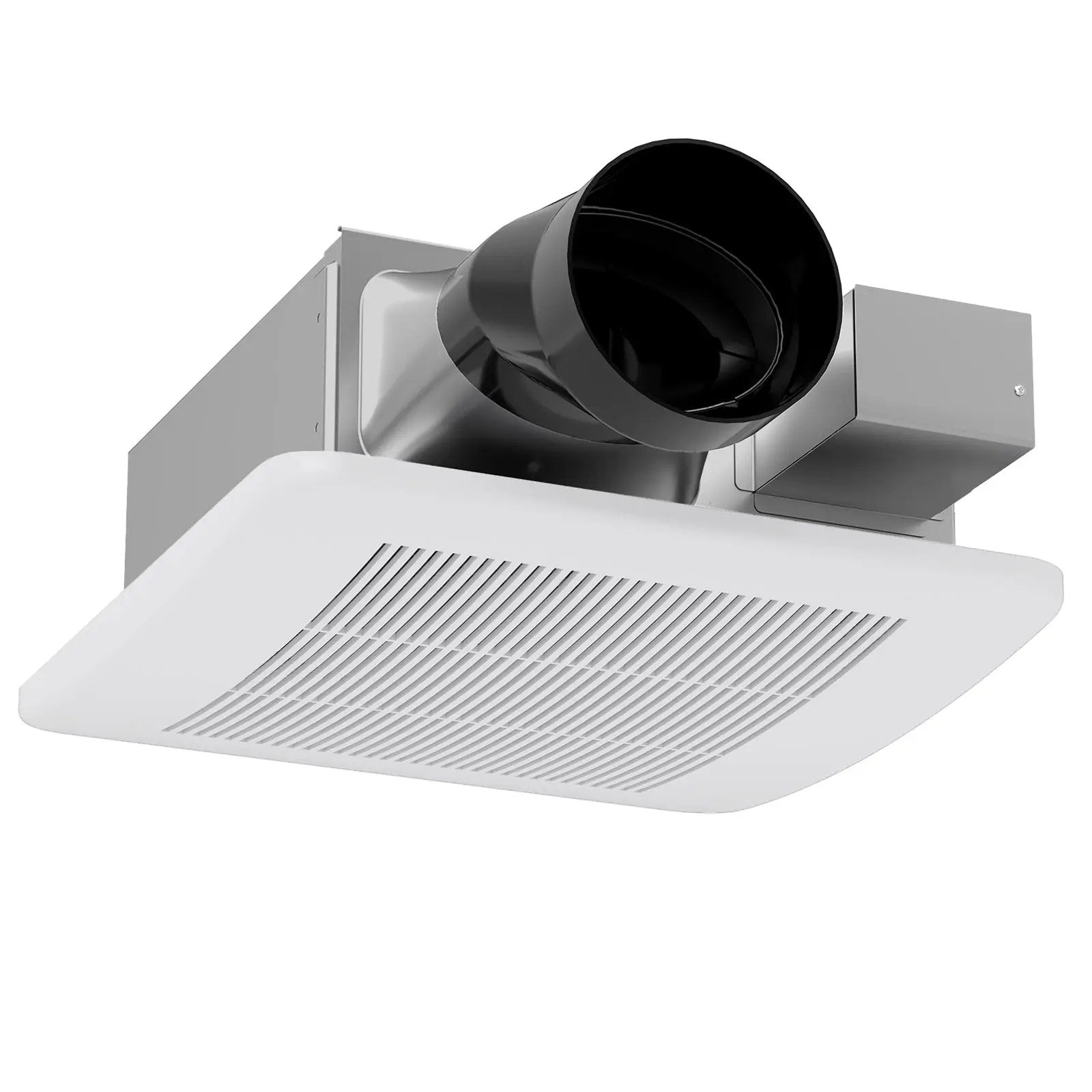 50/80/110 CFM Ceiling Mount Bathroom Fan with Pick-A-Flow and 4 Inches Duct by DirectDeals