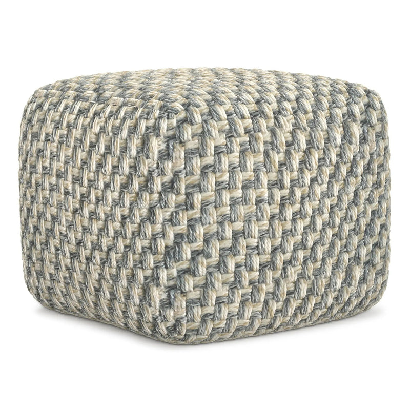 Beatrix - Square Pouf - Multicolor by HouseOfZazla
