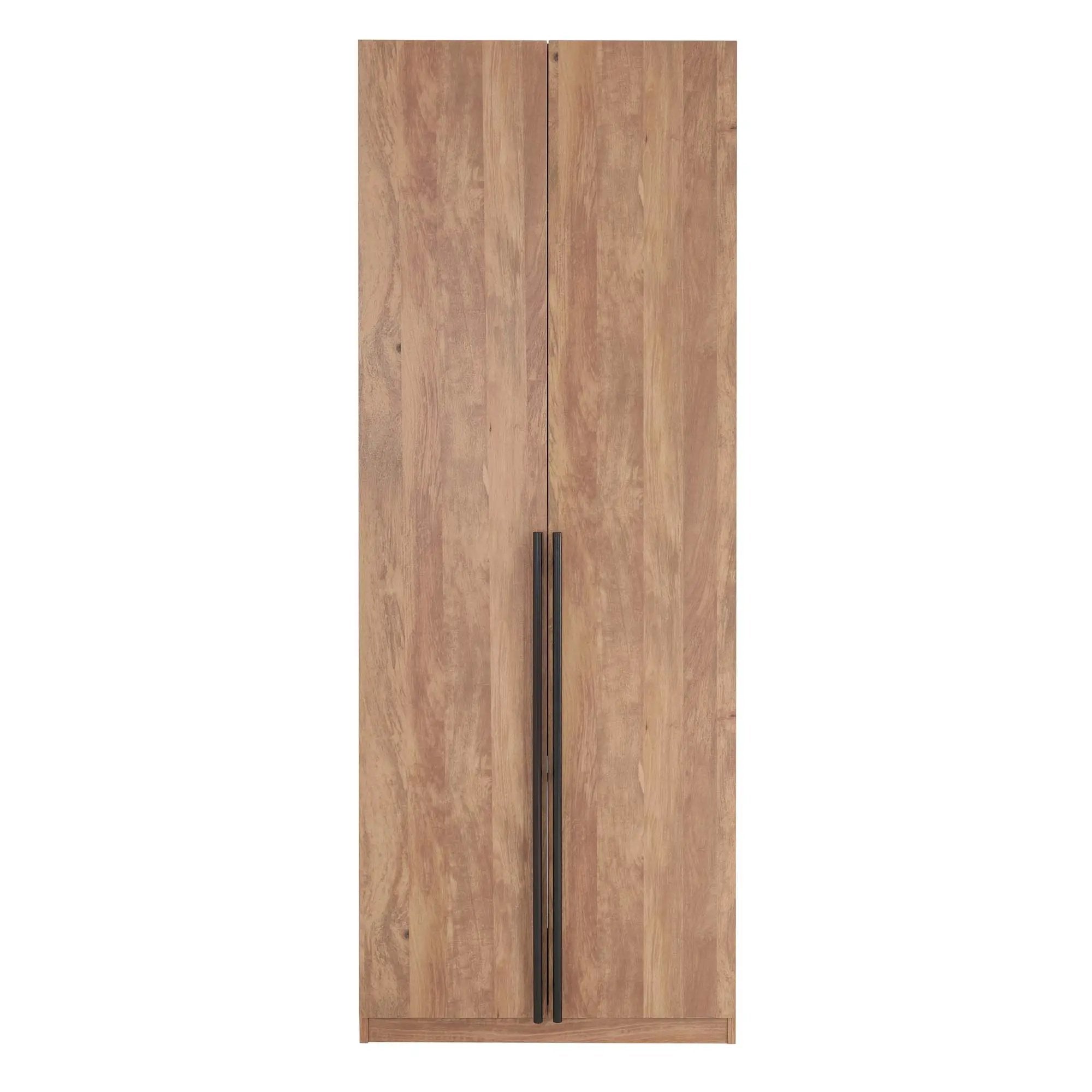 Lee - Free Standing Wardrobe Closet With Adjustable Shoe Shelves by HouseOfZazla