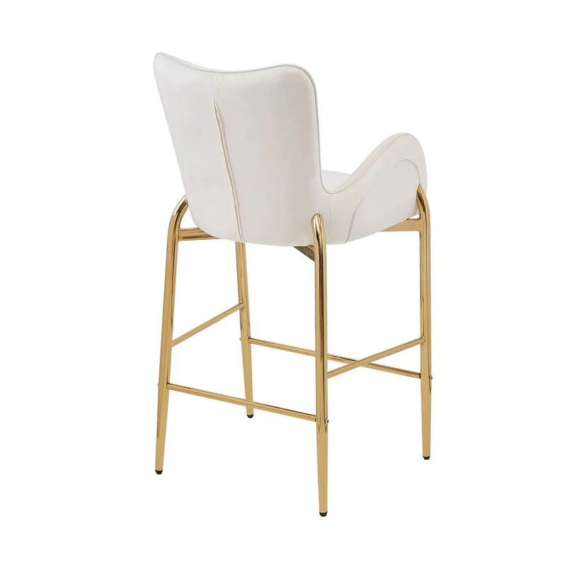 Fabric Counter Height Bar Stools (Set of 2) by HouseOfZazla