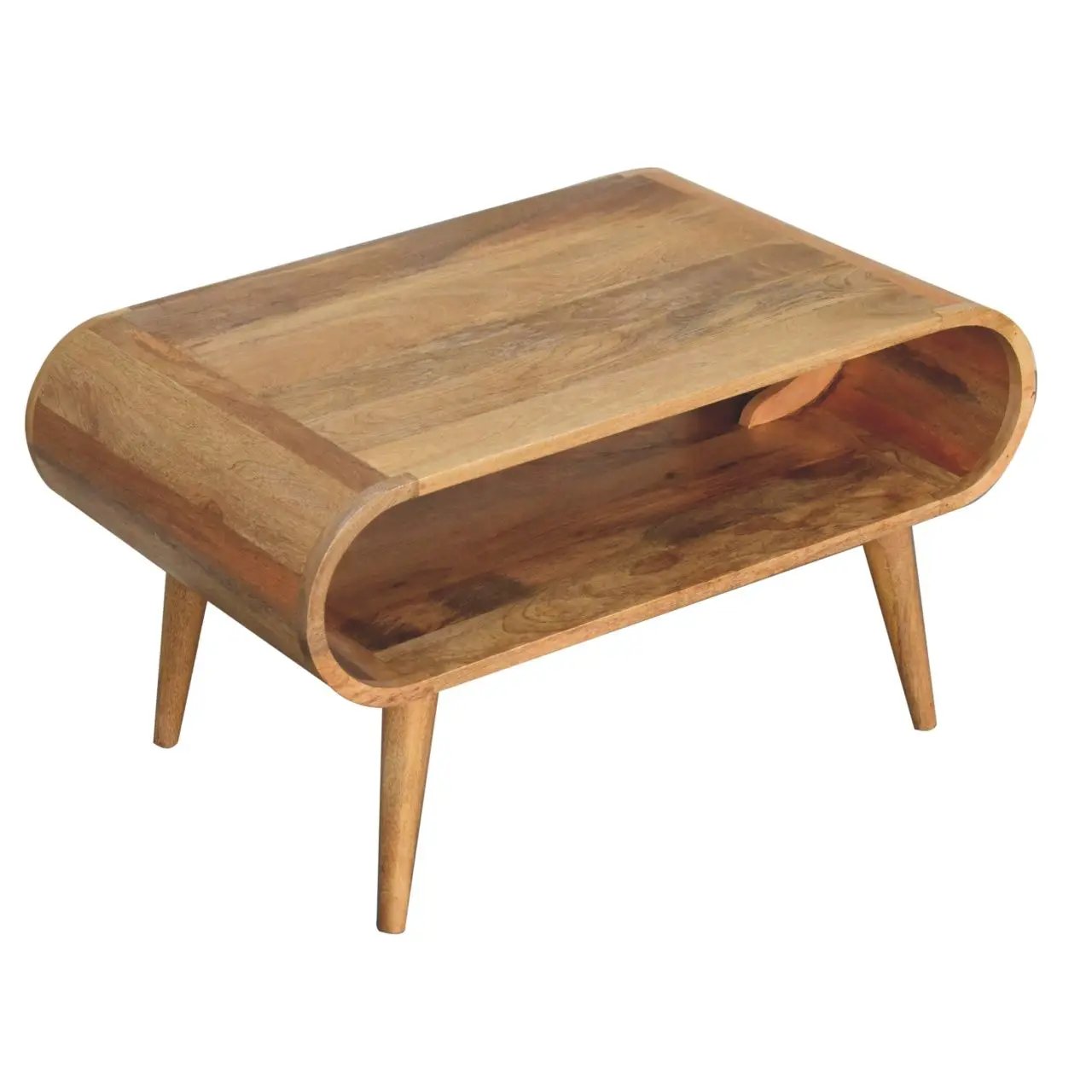 Solid Wood Open Coffee Table by Unique Piece Furniture