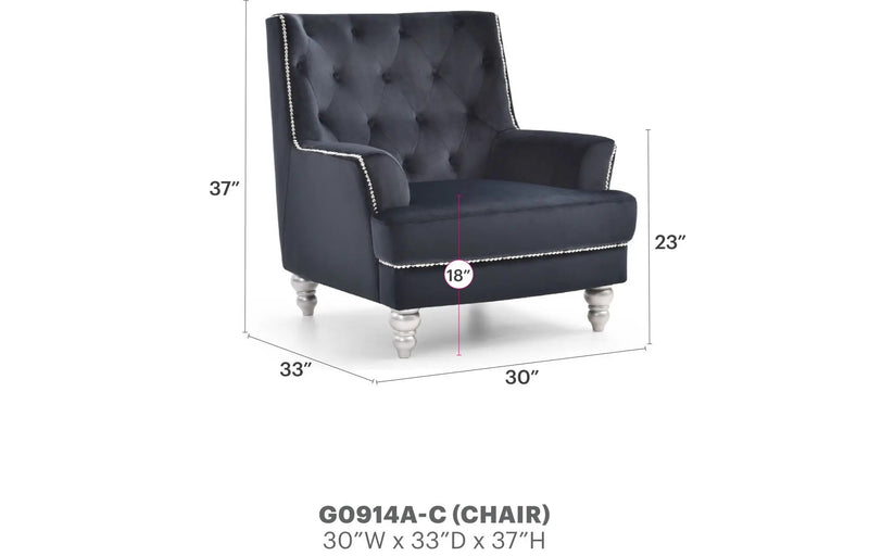 Traditional Armchair Elegant by Unique Piece Furniture
