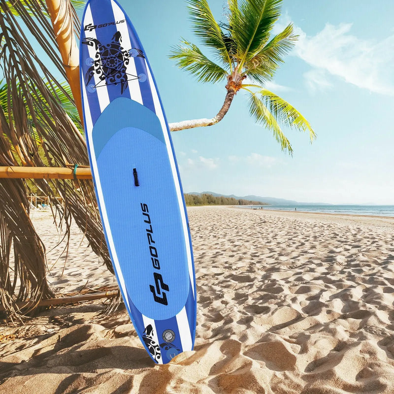 10.6 Feet Inflatable Paddle Board with Carry Bag by DirectDeals