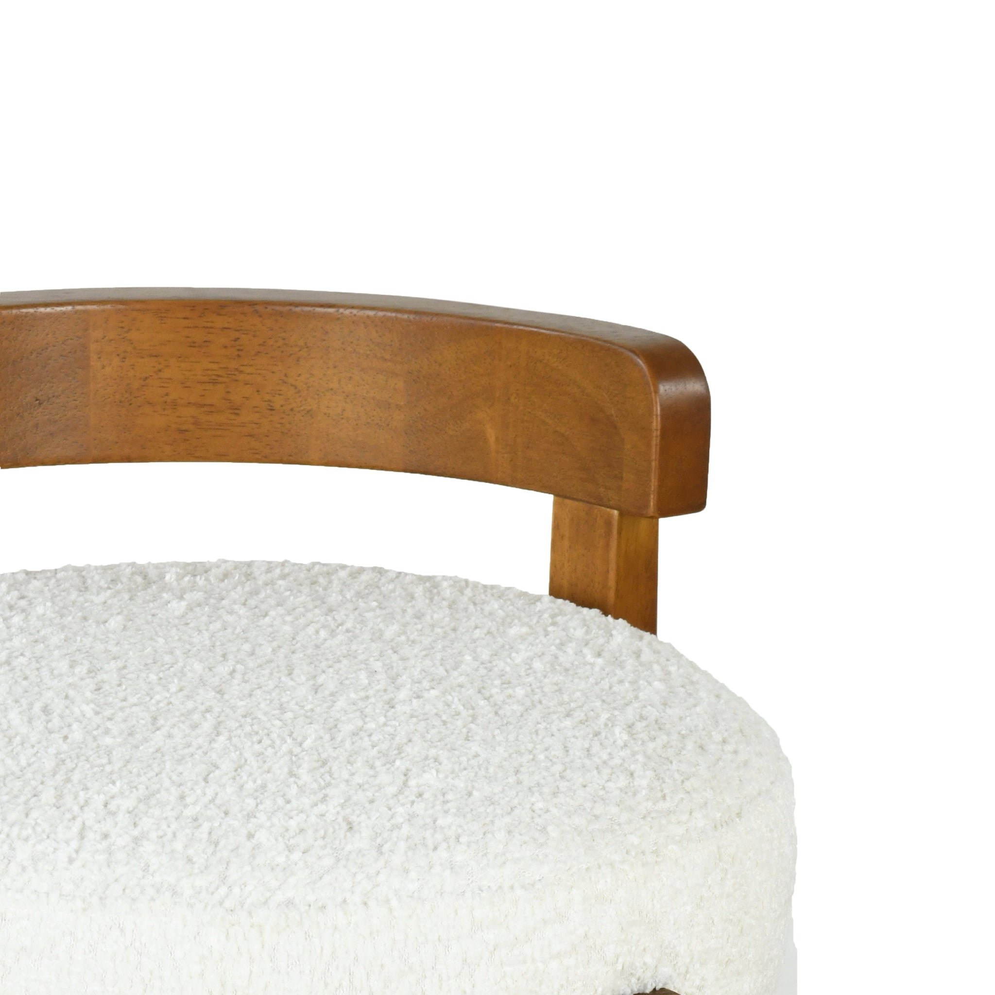 Elise Indoor Wooden Low Back Barstool by HouseOfZazla