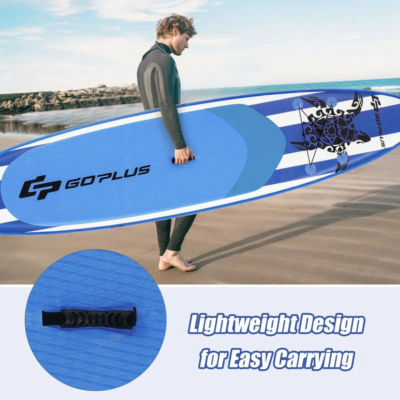 10.6 Feet Inflatable Paddle Board with Carry Bag by DirectDeals