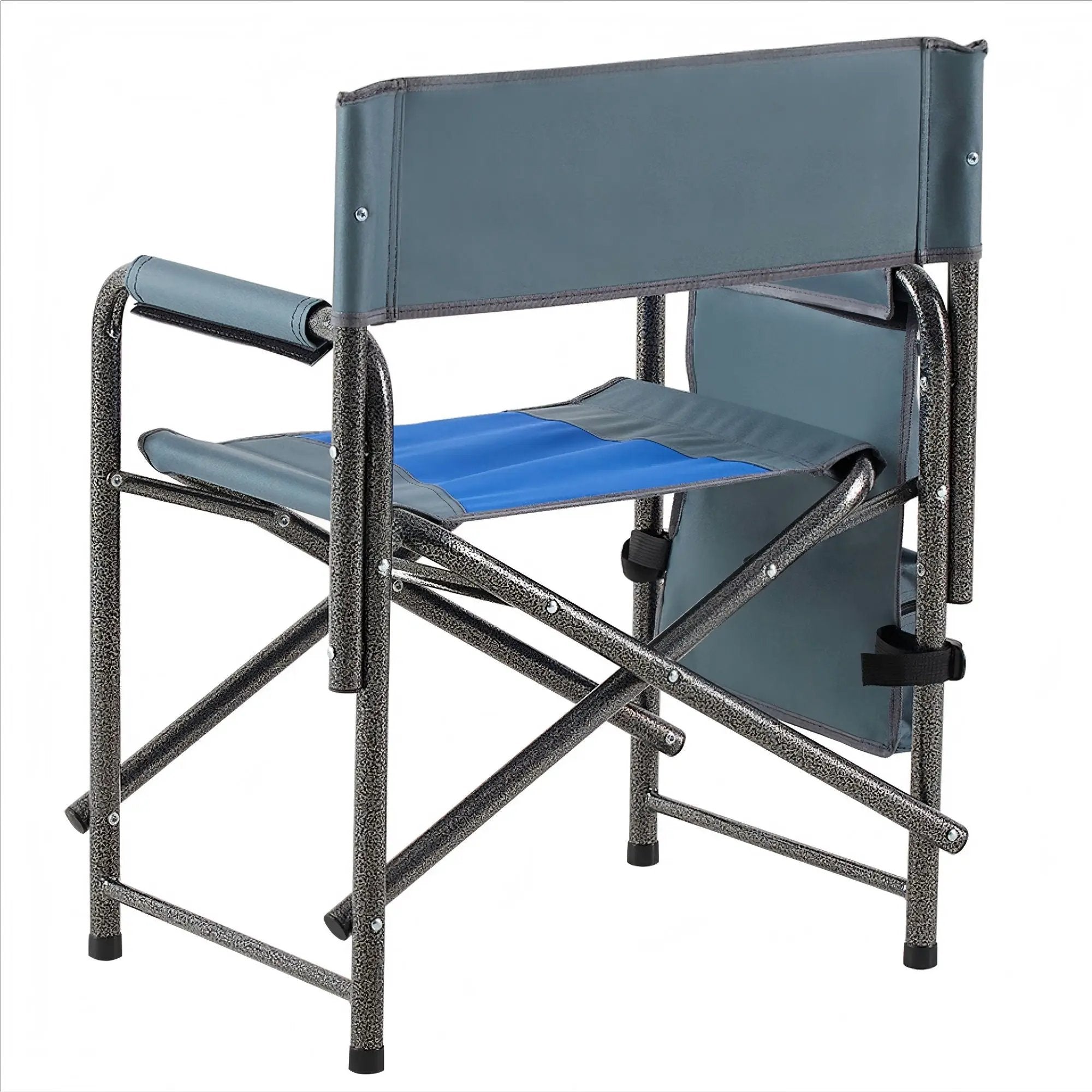 Padded Folding Outdoor Chair With Storage Pockets, Lightweight Oversized Directors Chair For Indoor, Outdoor Camping, Picnics And Fishing by HouseOfZazla