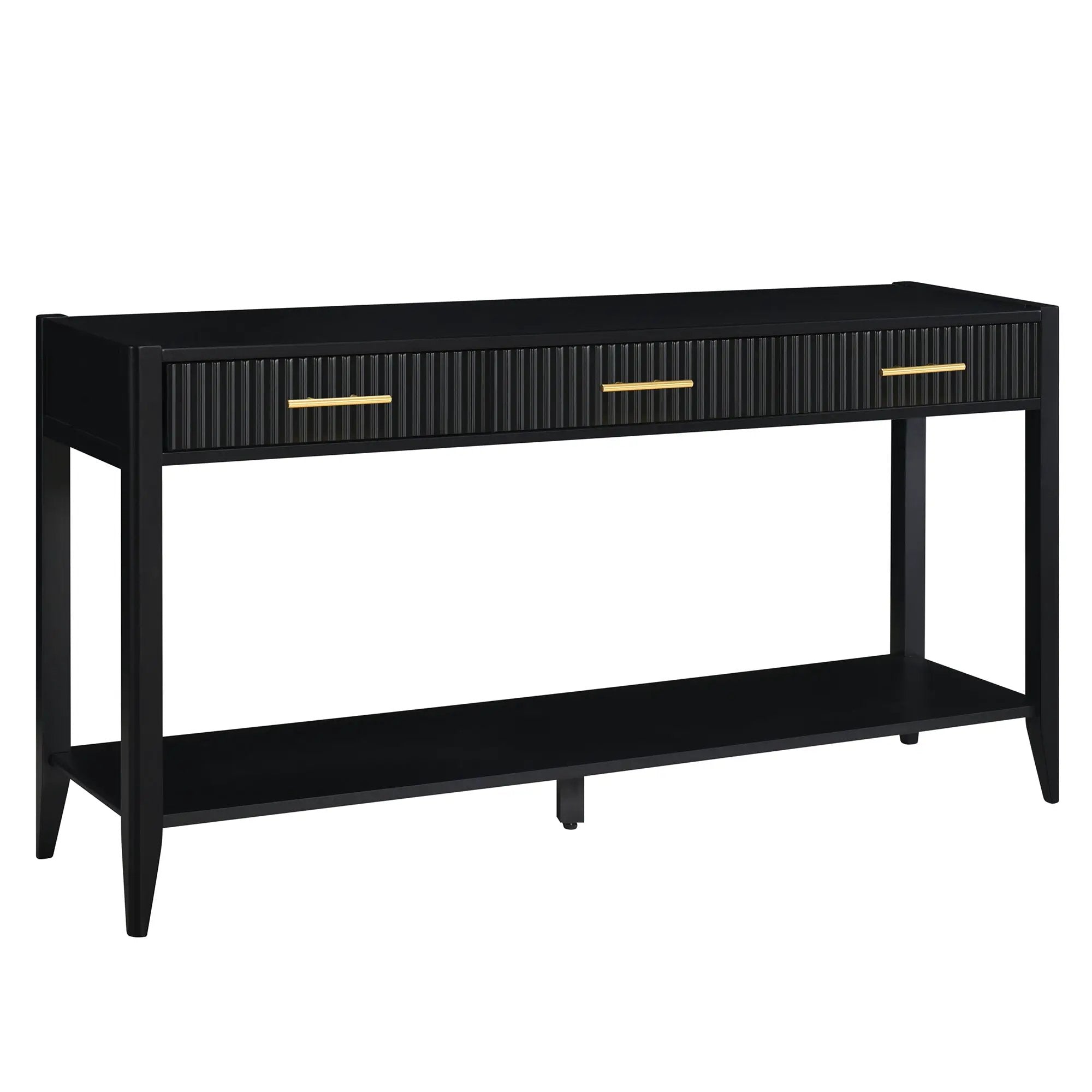 U_STYLE 60" Painted Console Table with 3 Drawers by HouseOfZazla