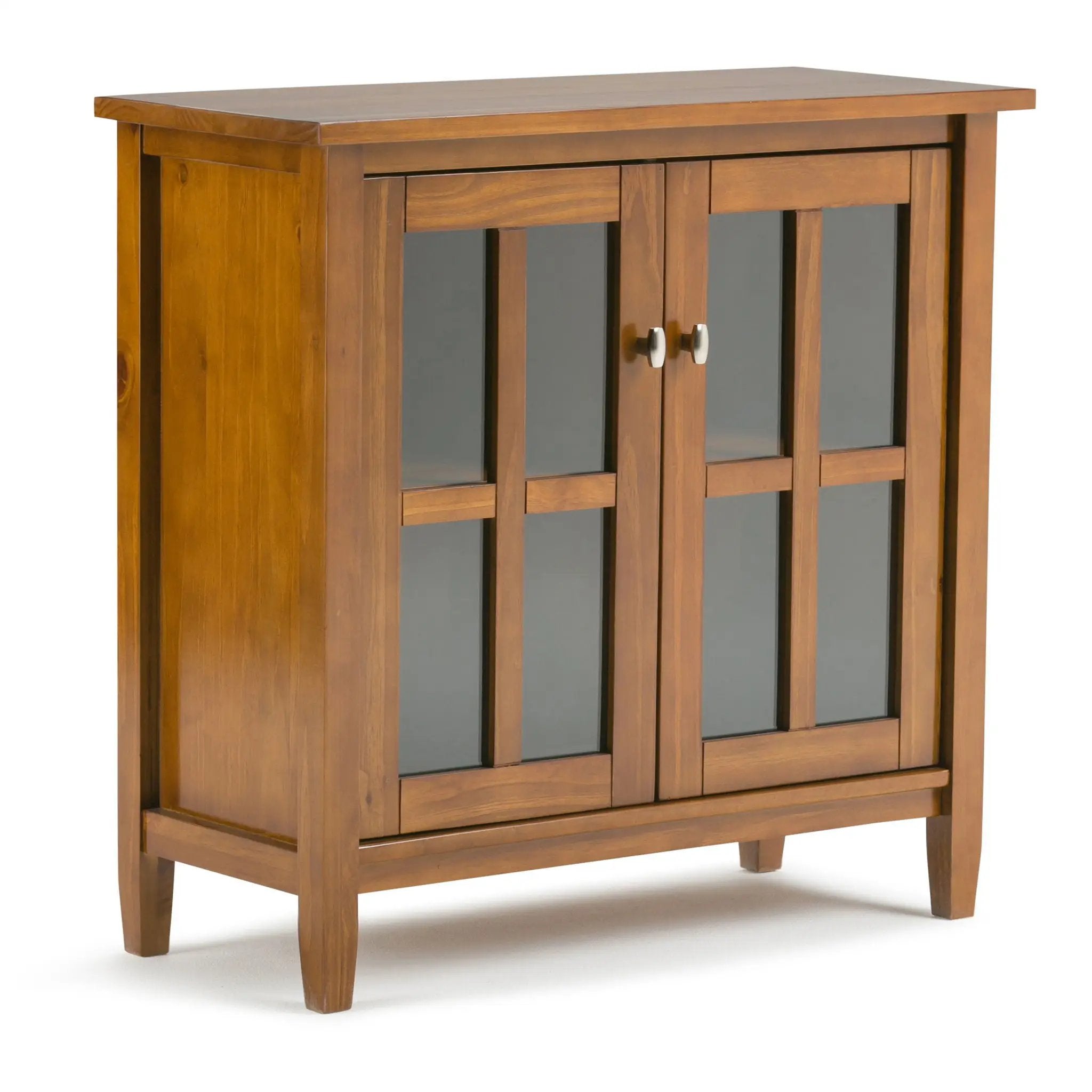 Warm Shaker - Handcrafted Low Storage Cabinet by Unique Piece Furniture