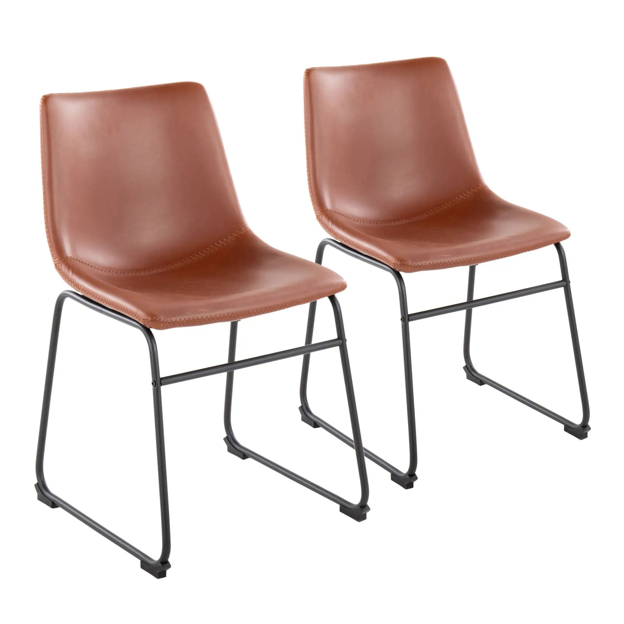 Duke - Industrial Side Chair (Set of 2) by HouseOfZazla