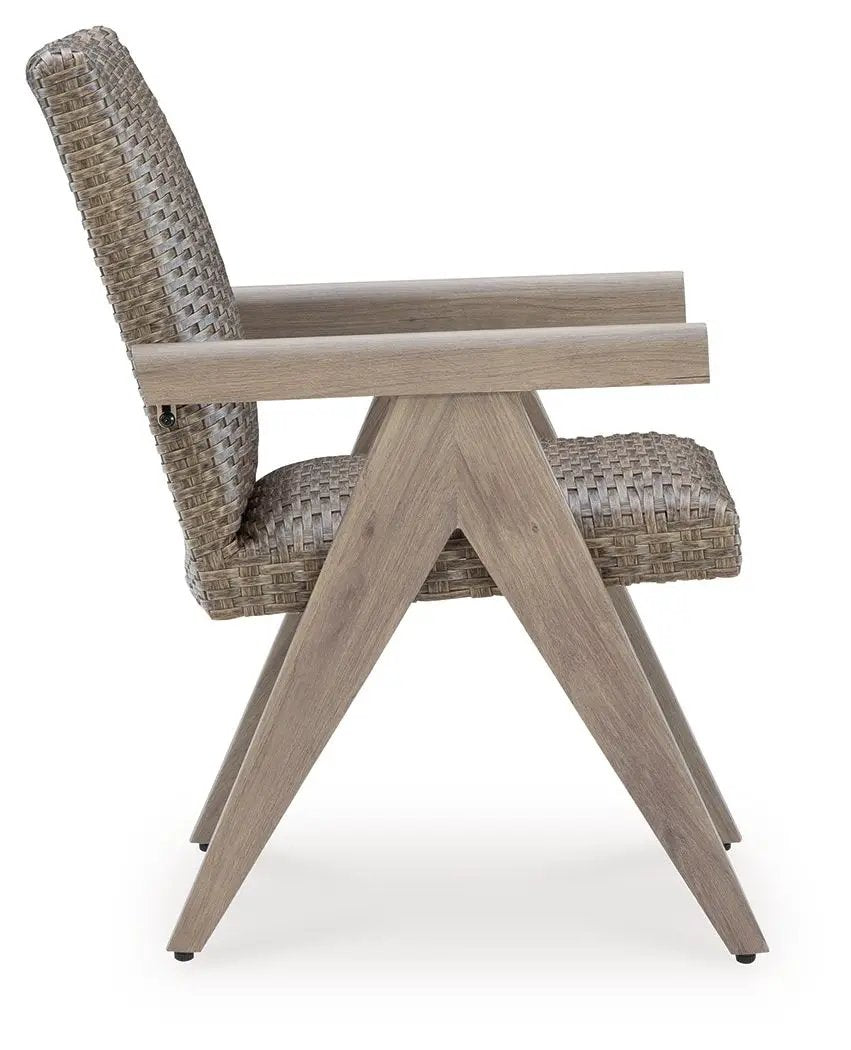 Cliff Trails - Arm Chair (Set of 2) - Beige by Unique Piece Furniture