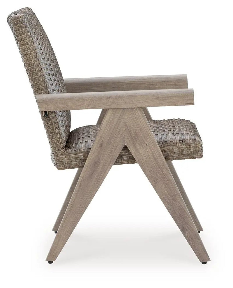Cliff Trails - Arm Chair (Set of 2) - Beige by Unique Piece Furniture