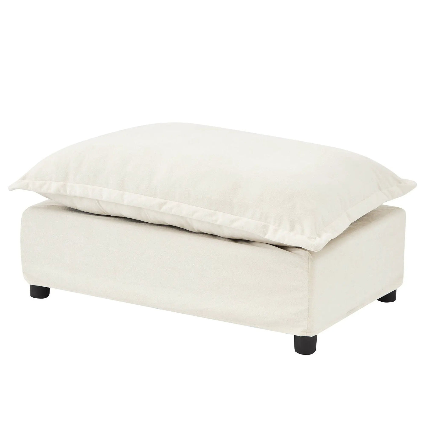 Modern Armchair Sofa With Movable Ottoman by HouseOfZazla