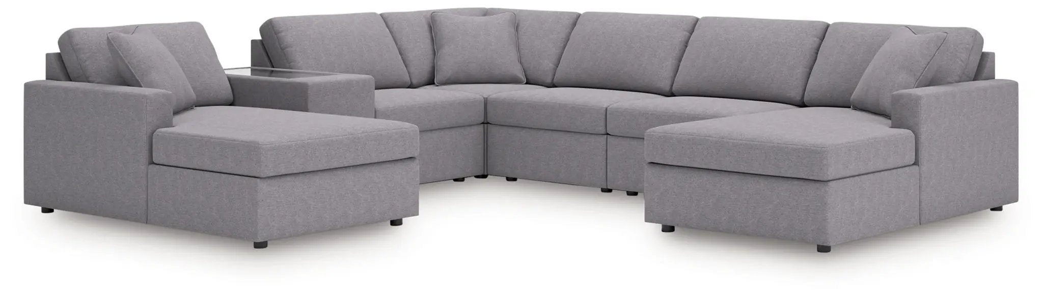 Modmax - Sectional - Granite by Unique Piece Furniture