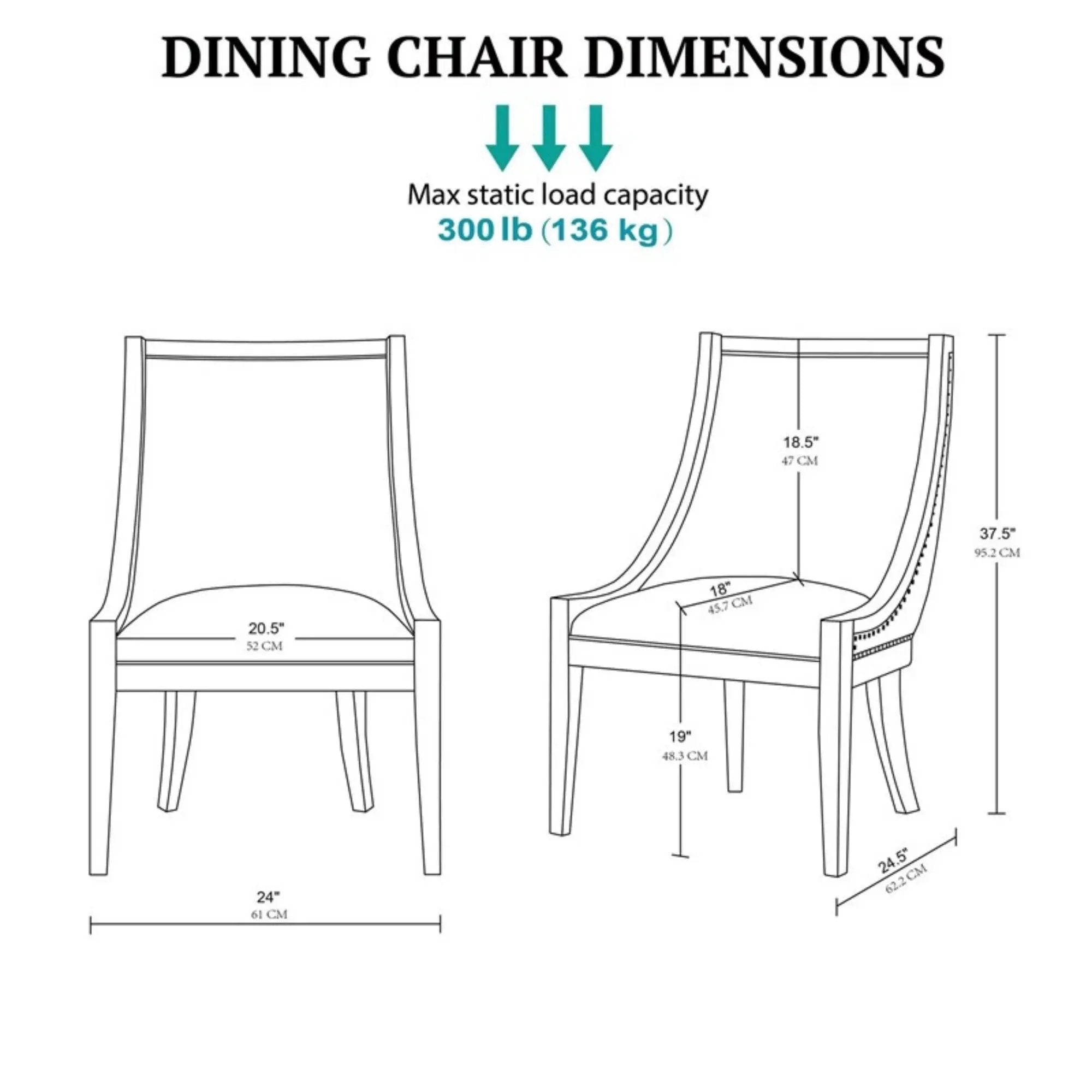 Upholstered Dining Chair With Nailhead Trim by Unique Piece Furniture