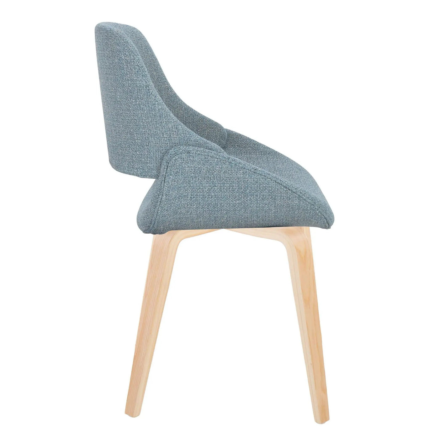 Fabrico - Mid-Century Modern Style Dining Chair (Set of 2) by HouseOfZazla