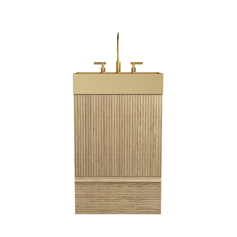Gada 20" Striped Light Bathroom Vanity by HouseOfZazla